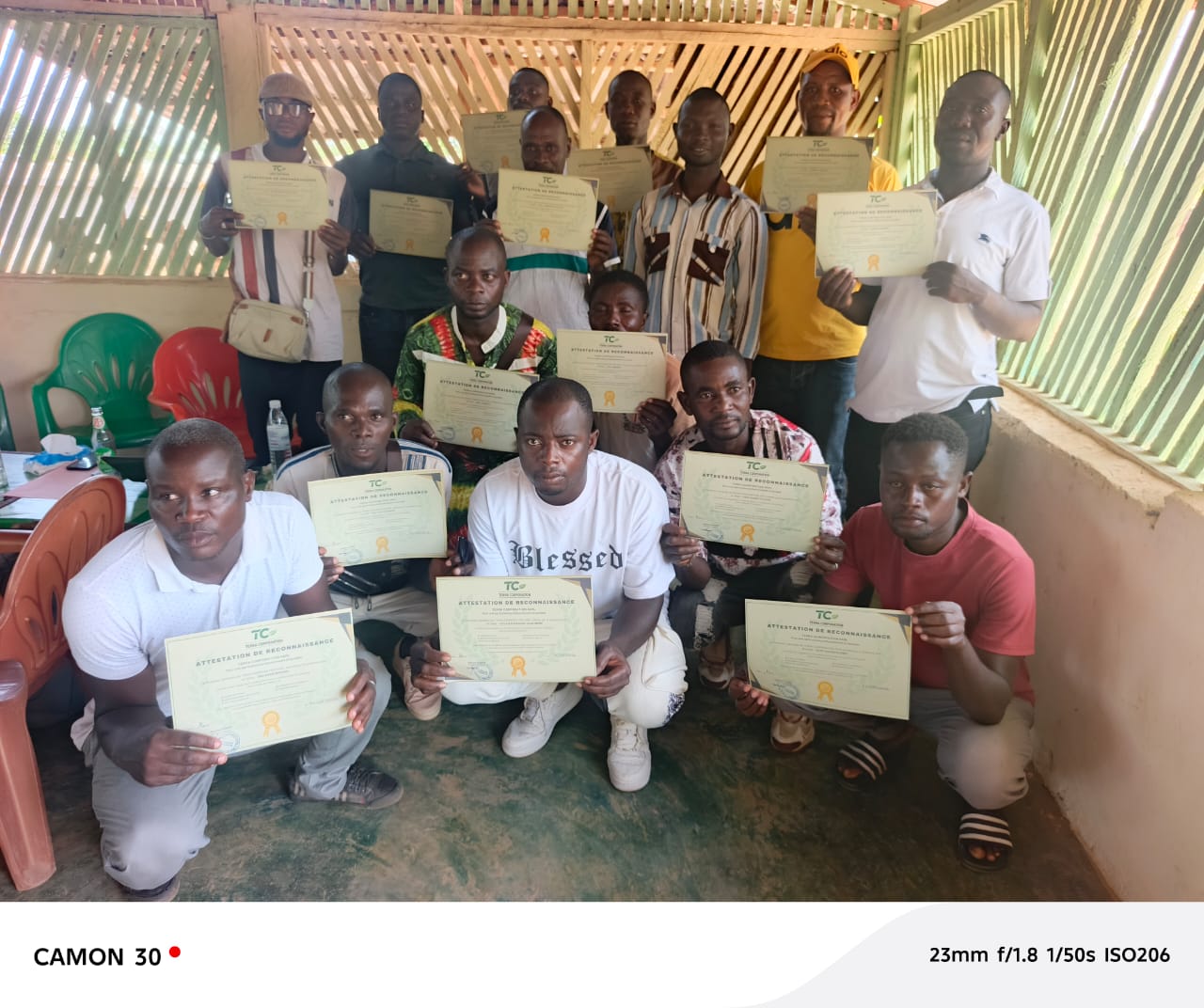 Remise individuelle d'attestation